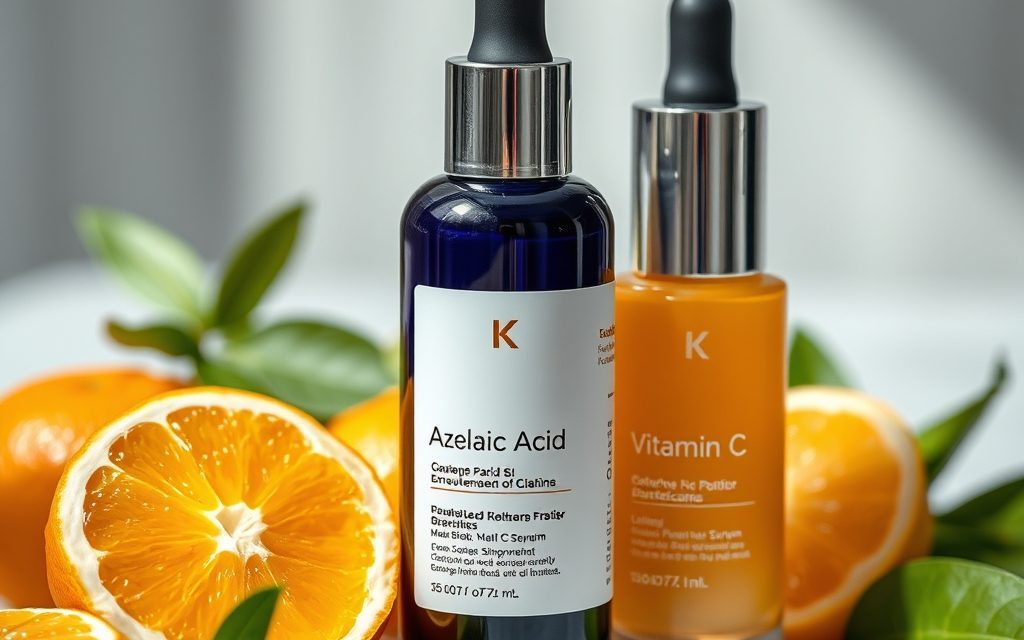 Kwas azelainowy i witamina c w pielęgnacji: co daje i jak dobrać do cery