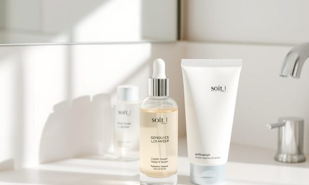 Minimalistyczna pielęgnacja twarzy 3 kroki