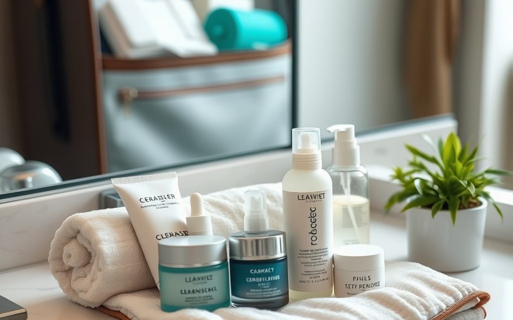 Oczyszczanie twarzy w podróży: praktyczny poradnik bez lania wody