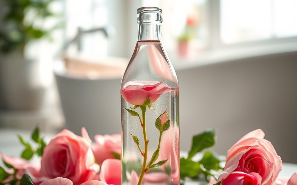 Woda różana zamiast toniku po oczyszczaniu